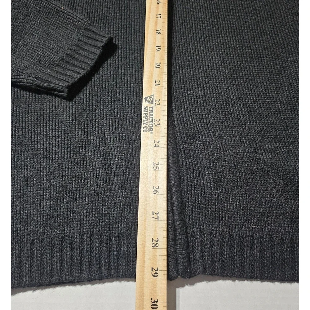 Modern Culture‎ Full Zip Cardigan Sweater Long Sleeve Mock Neck Mens Size XL